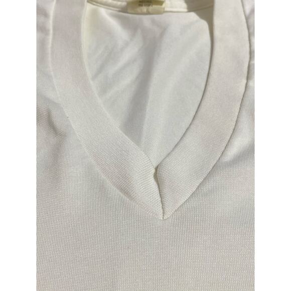 Vintage Sears Roebuck & Co. White V-Neck T-Shirts Bundle of 2 Men’s Size Large - Picture 7 of 12